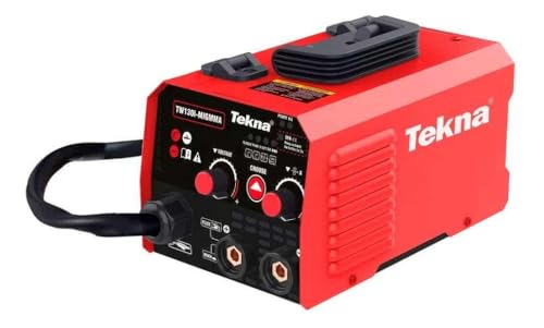 Máquina Solda Inversora Tekna Mig Mma Sem Gás + Acessórios Tw130i-migmma