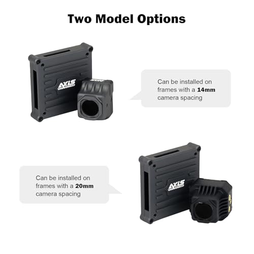 Image of Lens Modification Parts & Aluminum alloy Cooling Upgrade Kit For DJI O4 Air Unit Compatible with O3 Frame (14MM Component Set)