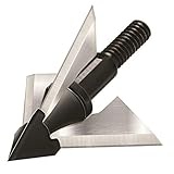 QAD Exodus Broadhead Replacement Blades Full , Silver/Grey, Large 59-63cm