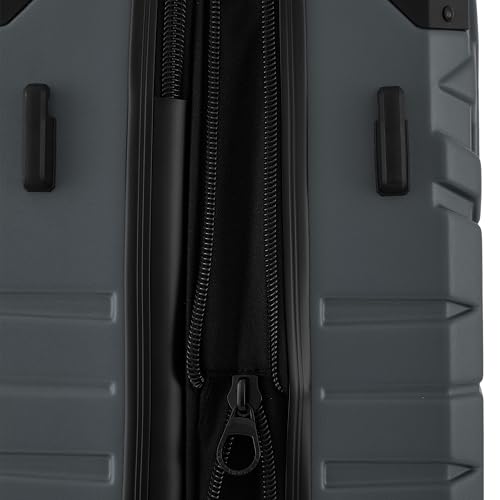 Image of Wrangler ATG Alpine 22 inch Expandable Rolling Hardside Carry-On Luggage, Iron Gate