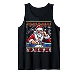 Santa Poker Player Ugly Christmas Poker Sweater