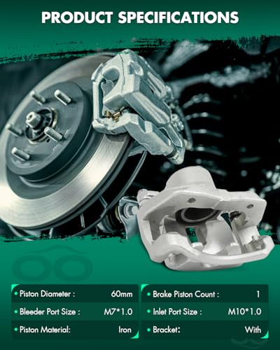 Image of SCITOO Front Right Brake Caliper With Bracket 19B3200 Compatible For Toyota For Tacoma 2005-2015