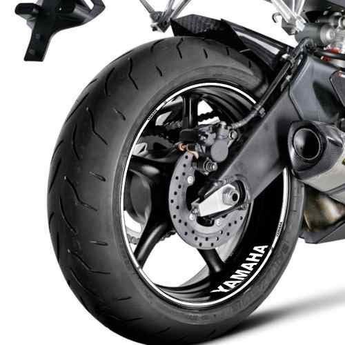 Adesivo Friso Refletivo Moto Yamaha Ténéré 250 Branco Não Desbota