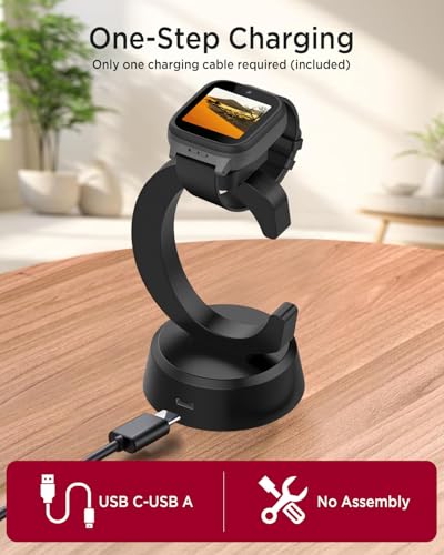 Station de charge Cosmo JrTrack 5/4/3/2/1, support de remplacement avec câble USB-C