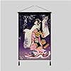 Zephyr Dames Wanddoek, Izakaya Wanddoek, Wandtapijt, Achtergrond Wanddecoratie Doek Schilderij 45x65cm