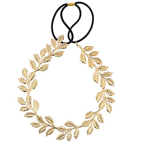 Lux Accessories Goldtone Goddess Leaf Head wrap Lux Accessories Goldtone Goddess Leaf Head wrap