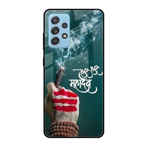 Image of SmashItUp Har Har Mahadev | Mahadev | God Designer Printed TPU Metal Case Mobile Back Cover for Samsung A53 5G