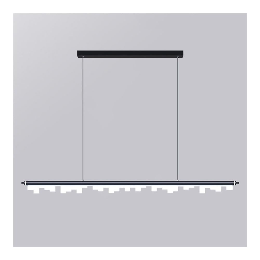 Suspension linéaire LED variable anti-éblouissement pour îlot cuisine