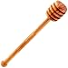 HIC Honey and Syrup Dipper Stick Server, Fine Italian Olive Wood, 6.5-Inches