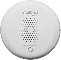 Detector De Fumaça Sem Fios Autônomo Intelbras Dfa 623 Cor Branco