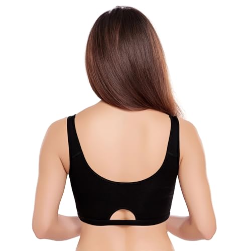 Image of juliet Non Padded Full Coverage Sports Bra for Women | Slip on Bra | Low Impact High Coverage Wireless Support Sports Bra JS 90