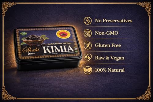 Image of Emazing Gourmet Shahi Dates Kimia 500gram | Premium Soft & Juicy Premium Dates | Naturally Ripened