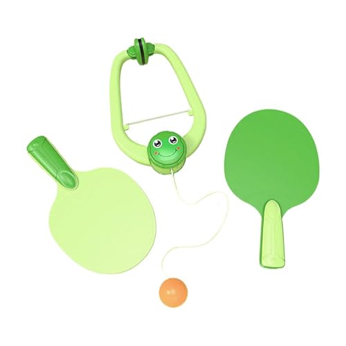 Tischtennis Trainingsgerät, Automatischer Tischtennis Trainer für Einzeltraining, Übungsgerät für Schnitt, Geschenk für Kinder & Erwachsene (3 Bälle,Green) Tischtennis Trainingsgerät, Automatischer Tischtennis Trainer für Einzeltraining, Übungsgerät für Schnitt, Geschenk für Kinder & Erwachsene (3 Bälle,Green)