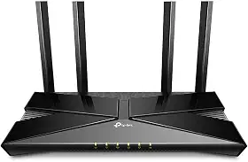 TP-Link Archer AX10 Next-Gen WiFi 6 Gigabit Dual Band Wireless Roteador, Velocidade WiFi até 1201Mbps/5GHz+300Mbps/2.4GHz, 4 Gigabit LAN Ports, Ideal para jogos Xbox/PS4/Steam & 4K/8K