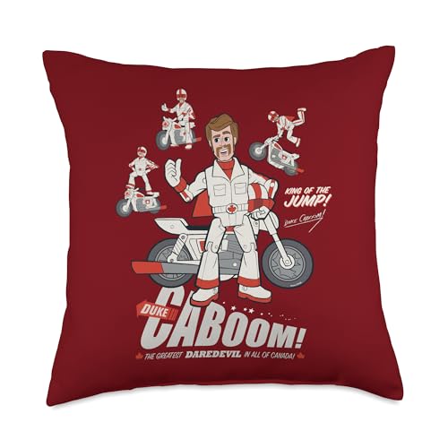Disney and Pixar's Toy Story Duke Caboom Stuntman Signature Throw Pillow