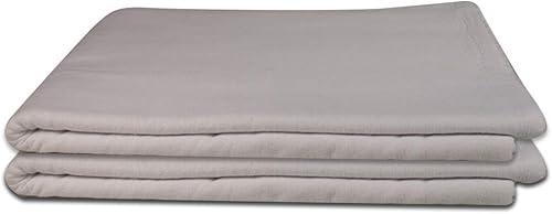 NRG - Sábanas planas de masaje de franela de lujo Ropa de cama de masaje 100% franela de algodón 160 GSM, 200 hilos Algodón suave de doble