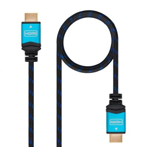 Cable HDMI 4K para cine en casa y videojuegos en pantalla grande con Nanocable de 7 metros