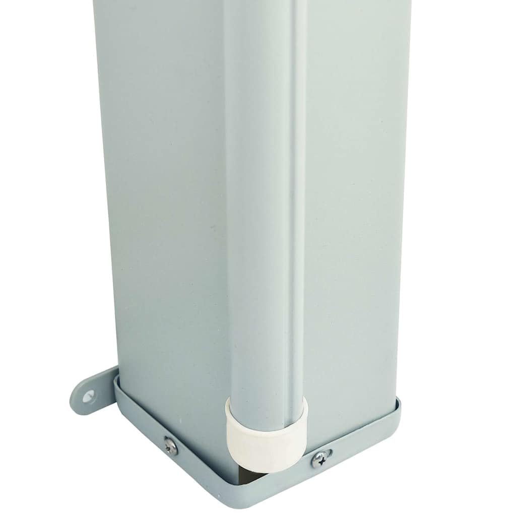 vidaXL Tenda Laterale Retrattile per Patio 117x600 cm Crema