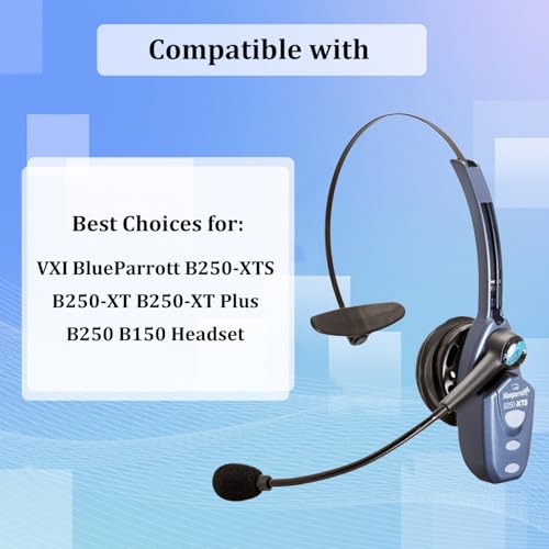 Ear Cushions for VXI BlueParrott Headset Replacement EarPads Compatible with VXI BlueParrott B250-XTS B250-XT B250 B150 Headsets (4 Pack) by Xintronics - Image 3