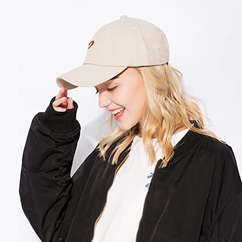 Image of XYIYI Original Classic Cotton Baseball Cap Adjustable Dad Hat Unconstructed Plain Cap