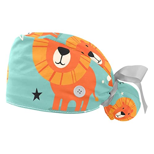 Casquettes de travail ajustables Lions JDEZ pour un quotidien actif en cuisine ou atelier