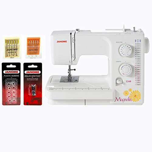 Janome Magnolia 7318 Sewing Machine w/Free! 4-Piece V.I.P Reward Package