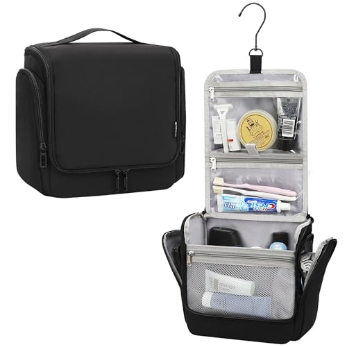 Relavel Hanging Toiletry Bag for Men and Women, Travel Toiletries...