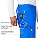 Ripstop & Sub-Scrubs Men's Boot Cut 8-Pocket Cargo Scrub Pant Tall Royal