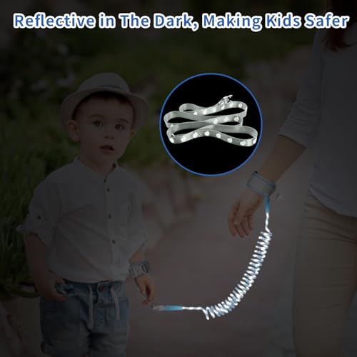 Toddler Harness Backpack Leash with Wrist Link | Cute Dinosaur Anti-Lost Walking Strap for Kids | Foldable & Adjustable Child Safety Belt for Boys & Girls - Thumbnail 5