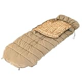 DOD(ディーオーディー) ゆったりマミーシュラフ 寝袋 キャンプ 快適使用温度0℃ 車中泊 春 秋 冬 S1-187-BR