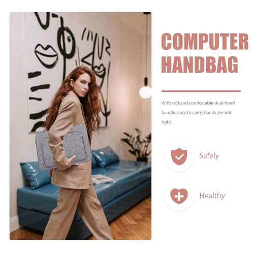 Funda protectora para computadora y tableta de 15,6 pulgadas en fieltro 7