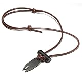 NexLand Cerafang Fire Starter Necklace Fishing Line Cutter Ceramic Pendant