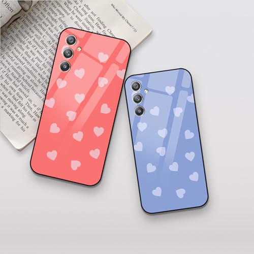 Image of COLORflow Back Cover Compatible with Samsung Galaxy A34 5G|Heart Celestial Color Customized|Shockproof TPU Bumper with Camera Protection Back Cover Compatible with Samsung Galaxy A34 5G,Multicolour