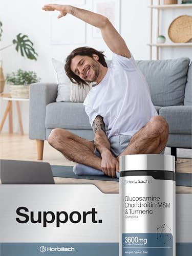 Horbäach Glucosamine Chondroitin MSM Advanced Formula