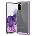 Caseology Skyfall Flex for Samsung Galaxy S20 Plus Case (2020) - Clear and Flexible - Lavender Purple