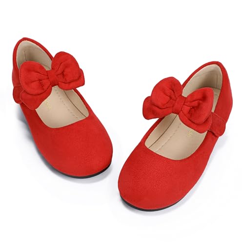 Image of PANDANINJIA Toddler Dress Shoes Flower Girls Ballet Flats