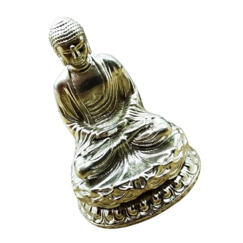 FUNOMOCYA 仏陀 小物 銅 仏陀 工芸品 誕生日 ホーム 仏陀 装飾 銅 仏像 彫像 ミニ 仏像 像 小さい 仏像 置物 仏陀 置物 装飾品 装飾品 小さい 仏陀