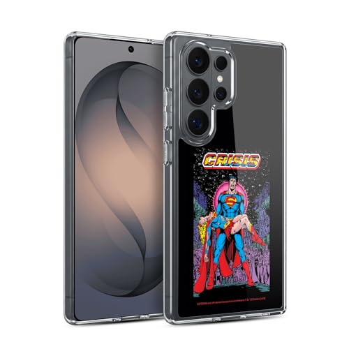 Head Case Designs Licenza Ufficiale Superman DC Comics SuperGirl Crisi Infinite sulle Terre Copertine Libri Comici Famosi Custodia in Gel [Grado Militare] Compatibile con Samsung Galaxy S26 Ultra