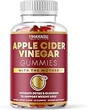 Havasu Nutrition Apple Cider Vinegar Gummies with Mother Enzyme for Belly Control & Detox Cleanse; 60 Organic ACV Vegetarian Gummies (60 Ct)
