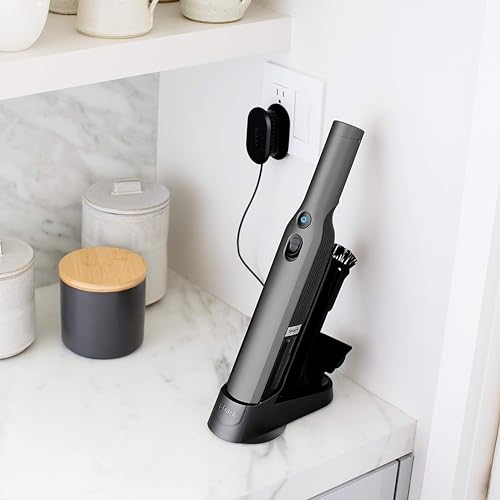 Image of Shark WANDVAC Cordless Hand Vac Lightweight and Portable at 1.4 lbs. with Powerful Suction, Charging Dock, One-Touch Empty for Car & Home, Gold