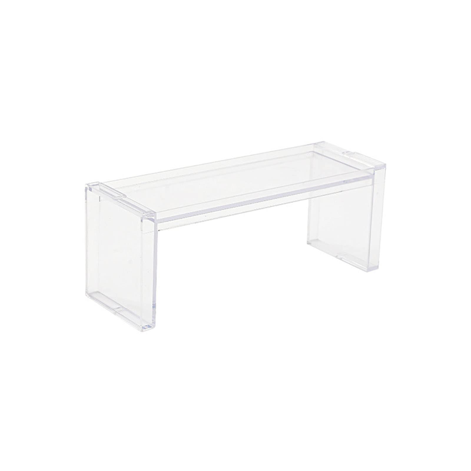 NEWFT Desktop Clear Storage Holder Multipurpose Organization Shelf Accessory for Lipstick Makeup Cosmetic Rack Supplies Desktop Storage Holder