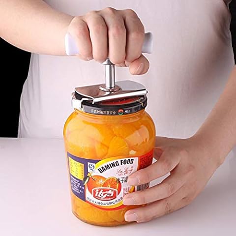 Adjustable Kitchen Screw Cap Bottle Wrench Jar Openers Stainless Steel Can Tin Openers and Bottle Cap Opener Cover