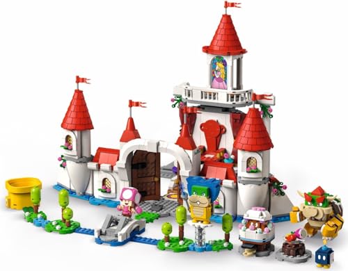 Super Mario Pack Espansione Castello di Peach, Giocattolo con Personaggi di Bowser, Ludwig e Goomba, si Combina con gli Starter Pack, Giochi per Bambini e Bambine da 8 Anni, Idee Regalo 71408 - Lego - Immagine 3