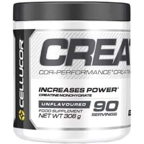 Cellucor Cor Performance Mikronisiertes Pure Creatin Monohydrat Pulver für Erhöhte Absorption | Kein Geschmack | Vegan Kreatin Monohydrate für Fitness, Gym Nutrition und Sport | 90 Portionen | 306g