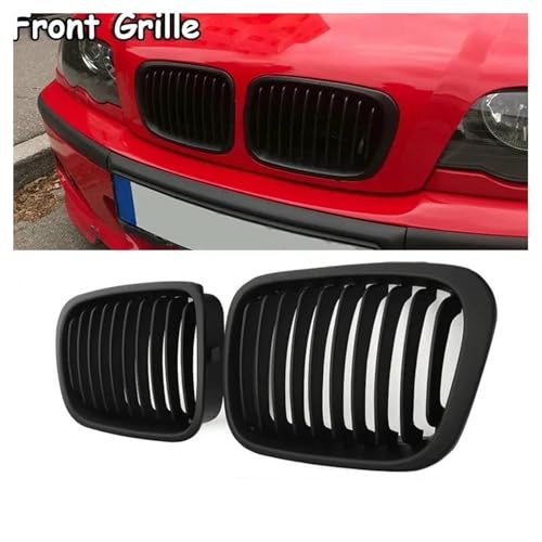 Grille de calandre avant pour sublimer votre BMW E46 en voyage - 2