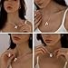 Bheop Bubble Silver Letter Necklace for Women Dainty 925 Sterling Silver Balloon Initial Necklaces for Women Trendy Cute Chunky Charm Name Pendant D Necklace Fashion Jewelry Gifts for Teens