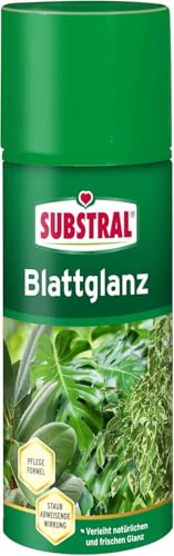 Substral Blattglanz Spray, 200 ml - beseitigt Kalkränder und Staubbeläge, für alle Grünpflanzen