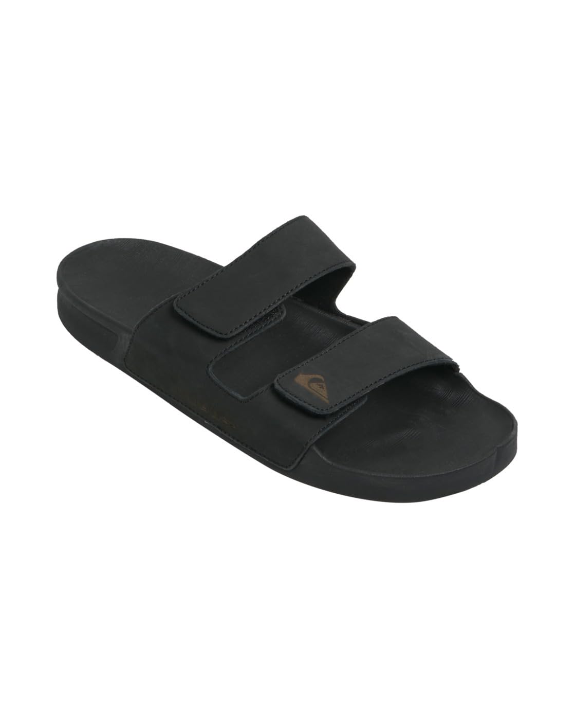 Quiksilver Men's Noir Slides Rivi Leather