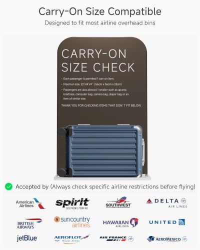 Image of LUGGEX 2-Piece Zipperless Luggage Set, 20 /24 Inch, Ocean Blue