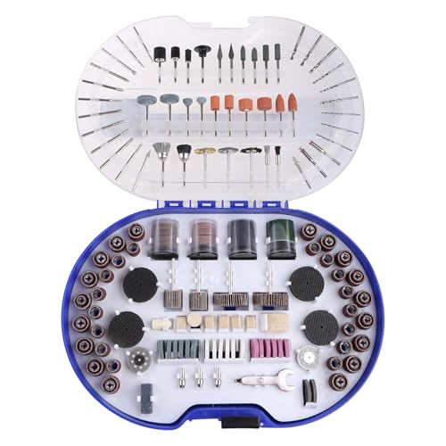Completes 276 Piece Set of Rotary Tool Attachments Kits Grinding Heads for Craft Enthusiasts and Professional Craftsmen Rotary Tool Accessories